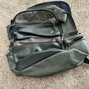 TUMI Black and Gray Men's Backpack